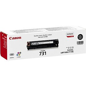 Canon CRG 731 (6272B002) Toner Cartridge, Black - Image 2