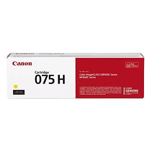 Canon CRG 075H Y (6366C002) Toner Cartridge, Yellow - Image 3