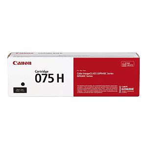 Canon CRG 075H BK (6369C002) Toner Cartridge, Black