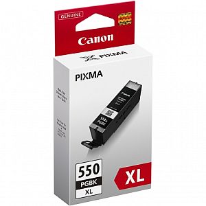 Canon PGI-550XL PGBK (6431B001) Ink Cartridge, Pigment Black