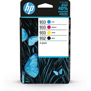HP 932/933 4-pack (6ZC71AE) Ink Cartridge Multipack, BK/C/M/Y