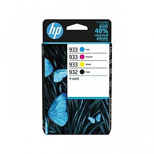 HP 932/933 4-pack (6ZC71AE) Ink Cartridge Multipack, BK/C/M/Y - Image 2