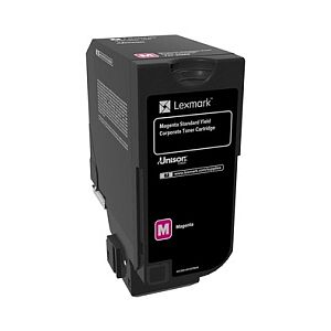 Lexmark 74C2SM0 Toner Cartridge, Magenta