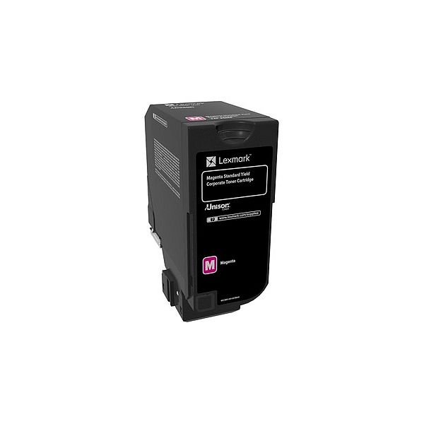 img959375 Lexmark 74C2SM0 Toner Cartridge, Magenta - Image 1