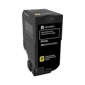 Lexmark 74C2SY0 Toner Cartridge, Yellow