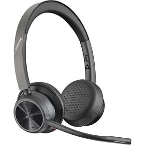 Poly Voyager 4320 MS Teams Wireless Headset, Bluetooth, USB-C, +BT700 dongle, Juoda - Image 4