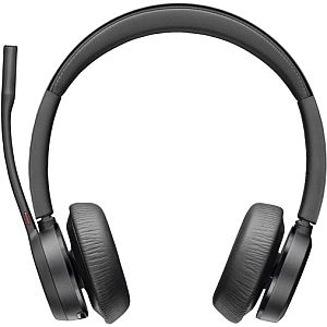 Poly Voyager 4320 MS Teams Wireless Headset, Bluetooth, USB-C, +BT700 dongle, Juoda - Image 2