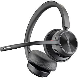 Poly Voyager 4320 MS Teams Wireless Headset, Bluetooth, USB-C, +BT700 dongle, Juoda