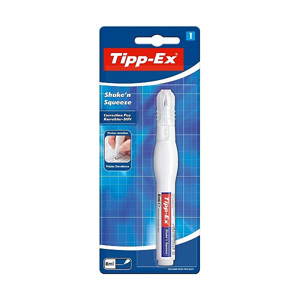img399756 BIC Correction Pen Tipp-Ex Shake'n' Squeeze 8 ml - Image 1