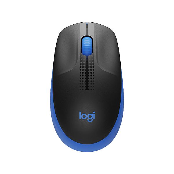 img682483 Logitech M190 Full-Size Wireless Mouse, RF Wireless, 1000 DPI, Blue - Image 1