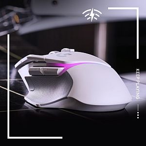 Беспроводная игровая мышь Logitech G502 X Plus LIGHTSPEED, беспроводная радиочастотная мышь, 25600 точек на дюйм, белая - Image 3
