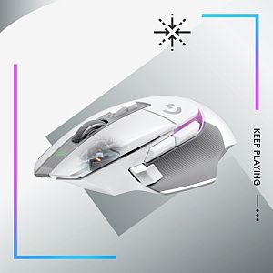 Беспроводная игровая мышь Logitech G502 X Plus LIGHTSPEED, беспроводная радиочастотная мышь, 25600 точек на дюйм, белая - Image 2