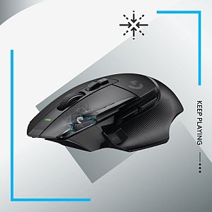Logitech G502 X LIGHTSPEED Wireless Gaming Mouse, RF Wireless, 25600 DPI, Black - Image 3