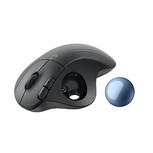 Logitech ERGO M575 Wireless Trackball for Business Wireless Mouse RF Wireless+BT, 2000 DPI, Graphite - Image 4