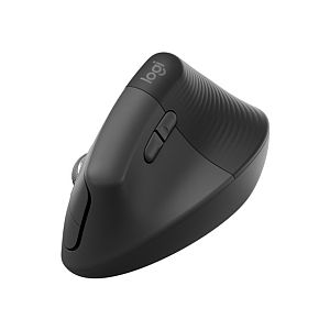 Logitech Lift Vertical for Business Wireless Mouse RF Wireless + Bluetooth, 4000 DPI, Graphite - Image 4