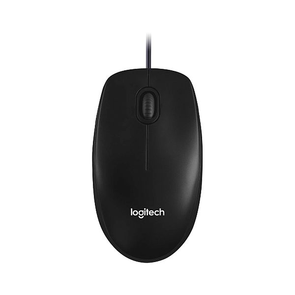 img609191 Logitech M100 Wired Mouse USB-A 1000 DPI, Black - Image 1