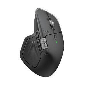 Logitech MX Master 4 Wireless Mouse RF Wireless + Bluetooth, 8000 DPI, Graphite - Image 2