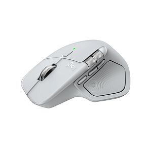 Logitech MX Master 4 for MAC Wireless Mouse RF Wireless + Bluetooth, 8000 DPI, White Silver - Image 4