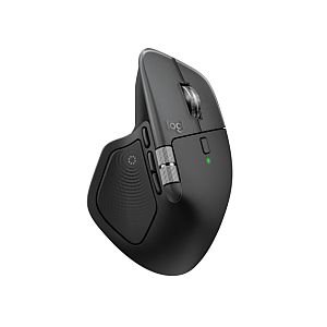 Logitech MX Master 4 for MAC Wireless Mouse RF Wireless + Bluetooth, 8000 DPI, Space Black - Image 2