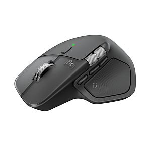 Logitech MX Master 4 for Business Wireless Mouse RF Wireless + Bluetooth, 8000 DPI, Graphite - Image 4