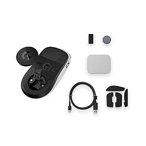 Logitech G Pro X2 Superstrike Wireless Gaming Mouse RF Wireless 44000 DPI, Lunar Eclipse - Image 3