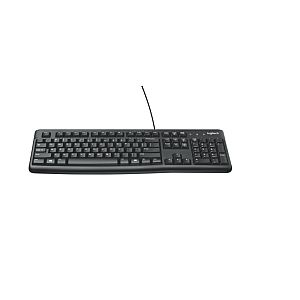 Logitech K120 Wired Keyboard USB-A US Int, Black - Image 3
