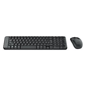 Logitech MK220 Combo Wireless Keyboard + Mouse, US, Black - Image 2