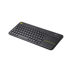 Logitech K400 Plus Touch Wireless Keyboard, RF Wireless, US, Black - Image 2