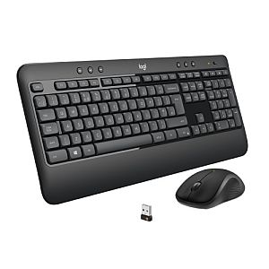 Logitech MK540 Advanced Combo Wireless Keyboard + Mouse, US, Black - Image 2