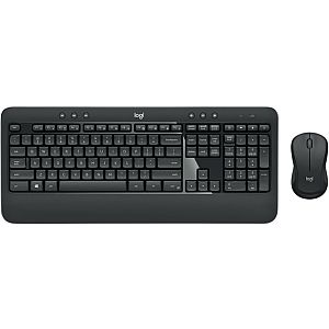 Logitech MK540 Advanced Combo Wireless Keyboard + Mouse, US, Black