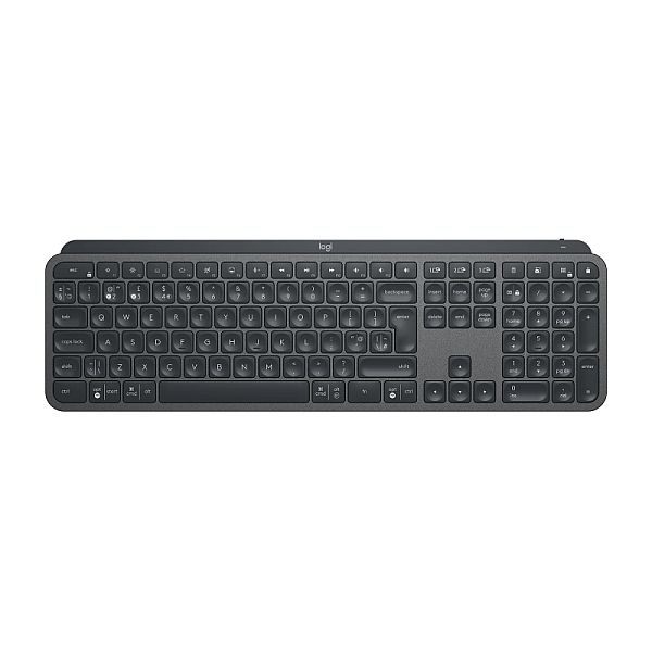 img826714 Logitech MX Keys for Business Wireless Keyboard RF Wireless+Bluetooth Illuminated, US Int, Graphite - Image 1