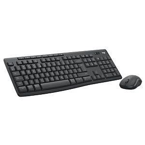 Logitech MK370 Combo for Business Wireless Keyboard + Mouse, RF Wireless+Bluetooth, US Int, Graphite - Image 2