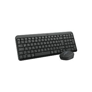 Logitech MK250 Compact Combo Wireless Keyboard + Mouse, Bluetooth, US Int, Graphite - Image 2