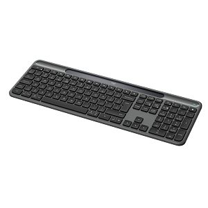 Logitech Signature Slim Solar+ K980 Wireless Keyboard, RF Wireless+Bluetooth, US Int, Graphite - Image 3