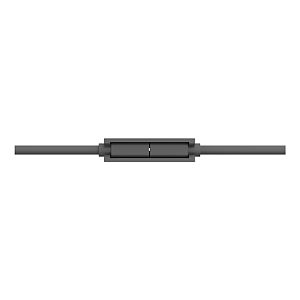 Logitech MeetUp Microphone Extension Cable, 10m, Black - Image 4