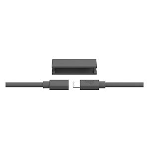 Logitech MeetUp Microphone Extension Cable, 10m, Black - Image 2