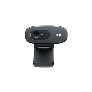 Logitech C270 HD Webcam, Dark Grey