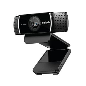 Logitech C922 Pro Stream Webcam FHD, Black