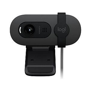 Веб-камера Logitech Brio 105 для бизнеса, 2 МП, разрешение FHD 1080p, USB-A, черная - Image 2