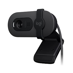 Веб-камера Logitech Brio 105 для бизнеса, 2 МП, разрешение FHD 1080p, USB-A, черная
