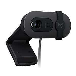 Веб-камера Logitech Brio 105 для бизнеса, 2 МП, разрешение FHD 1080p, USB-A, черная - Image 3
