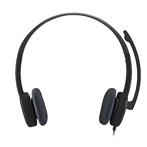 Logitech H151 Stereo Wired Headset 3.5 mm jack, Black - Image 3