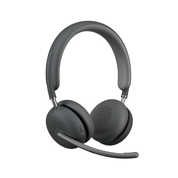 img435470 Logitech Zone Wireless 2 UC Wireless Headset, USB-C, USB-C Bluetooth receiver, Graphite - Image 1