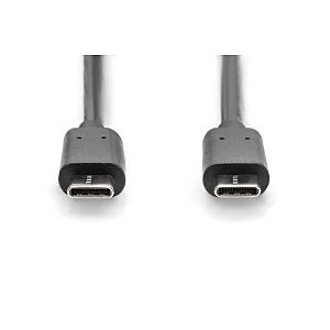 Digitus AK-300138-030-S USB-C Cable, USB-C 2.0 Male į USB-C 2.0 Male, 3 m, Black - Image 2