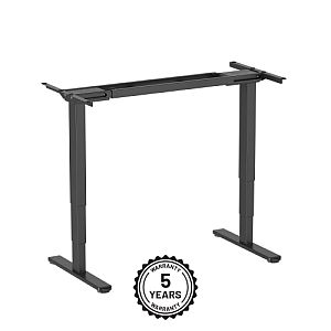 Adjustable Height Table Frame Up Up Bjorn II, Black