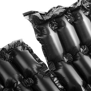 Bublaki B4025 Air film roll, four rows 40 x 25 cm, 300 m, Black - Image 2