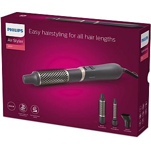 Philips 3000 Series Air Styler BHA301/00 Hair styling brush, Black - Image 4