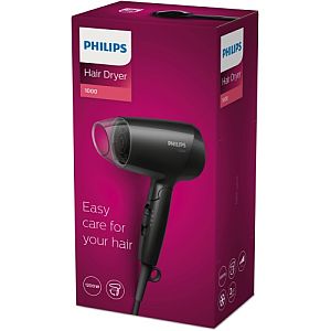 Philips EssentialCare BHC010/10 Hair Dryer 1200 W, Black - Image 3