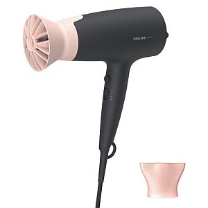 Philips 3000 Series BHD350/10 Hair Dryer, Black/Pink - Image 2