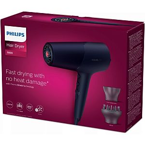 Philips 5000 Series ThermoShield BHD510/00 Hair Dryer 2300 W, Blue - Image 2
